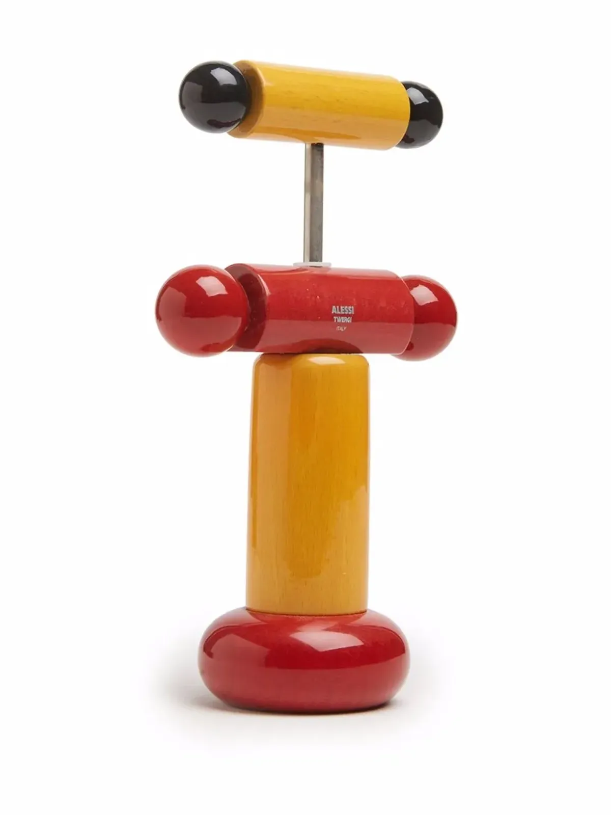 Alessi ソットサス 100 Values Collection コルク栓抜き - Yellow - 画像2