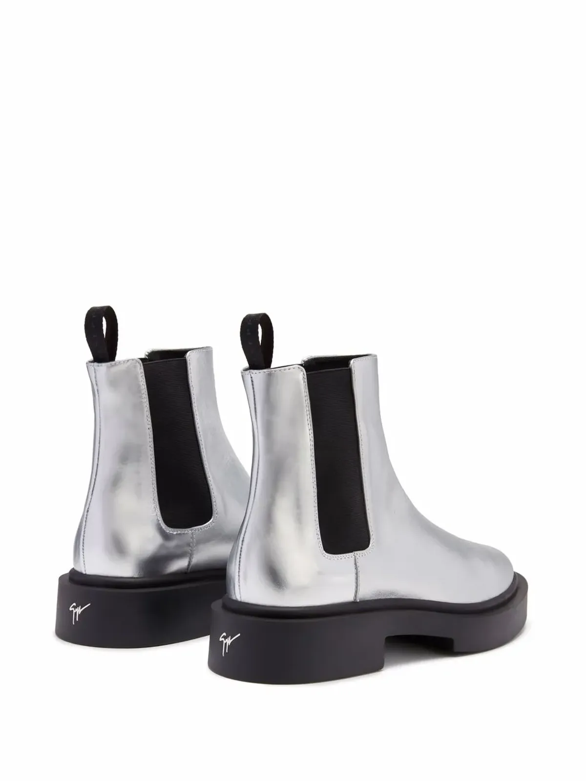 Giuseppe Zanotti Aston G チェルシーブーツ - グレー - 画像3