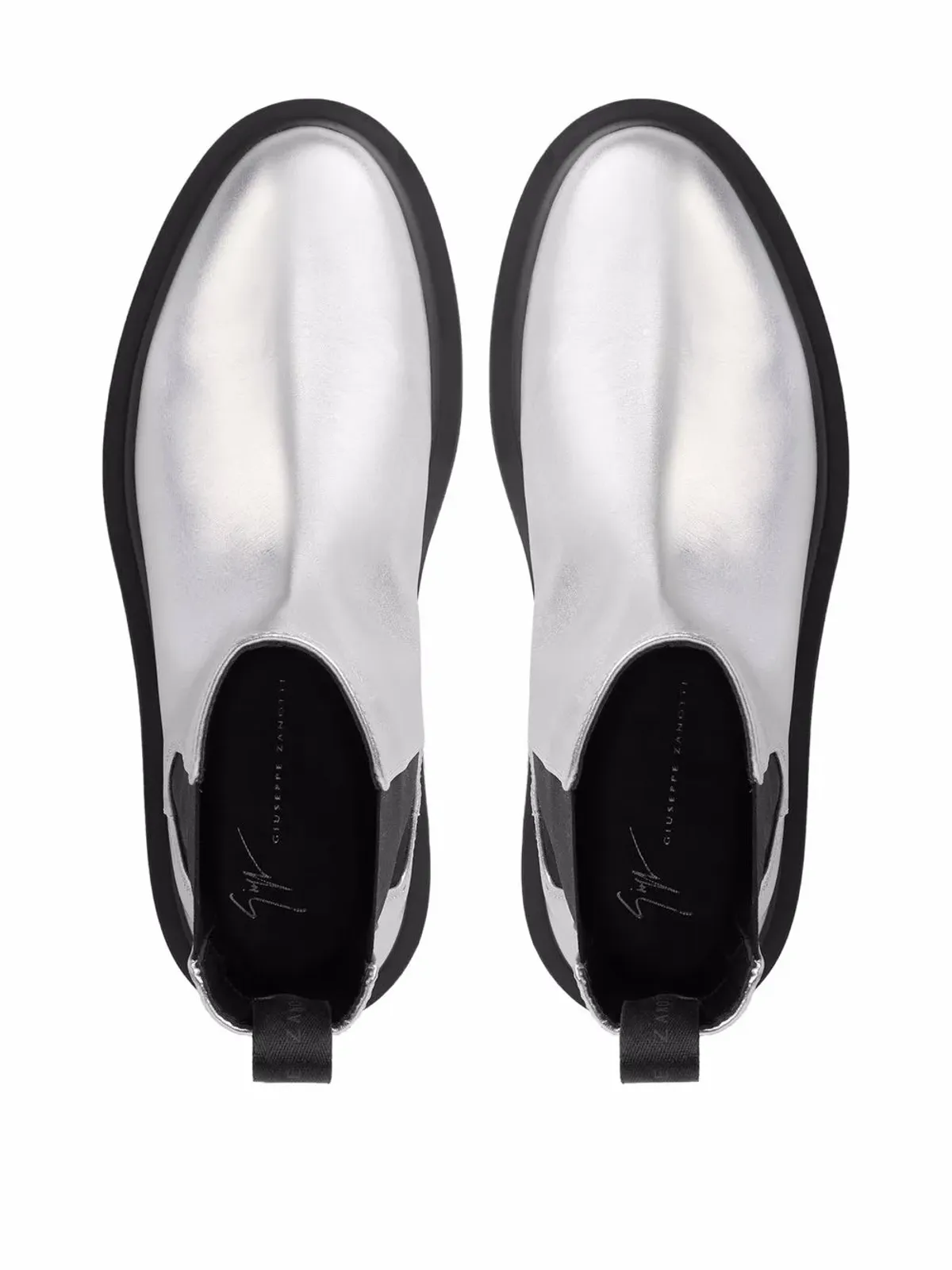 Giuseppe Zanotti Aston G チェルシーブーツ - グレー - 画像4