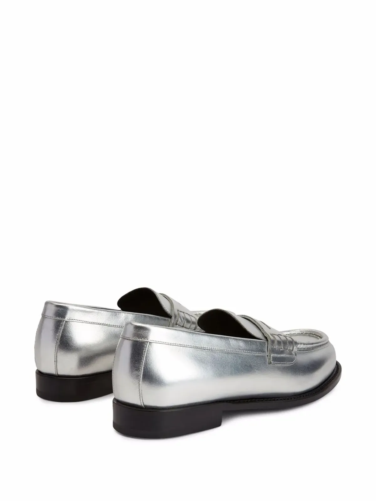 Giuseppe Zanotti ユーロローファー ペニースロット ローファー - 画像3