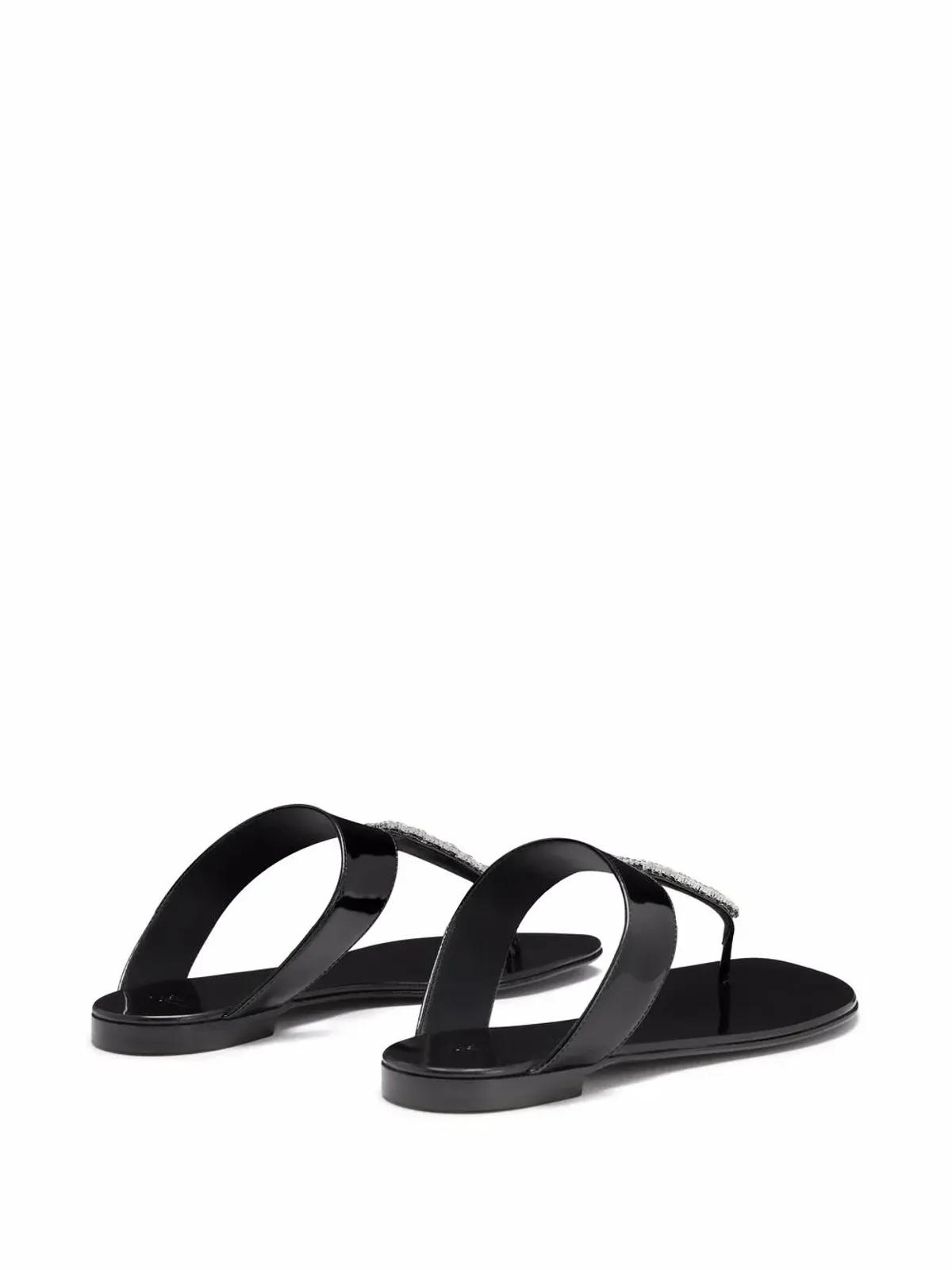 Giuseppe Zanotti クレタ フラットサンダル - 画像2
