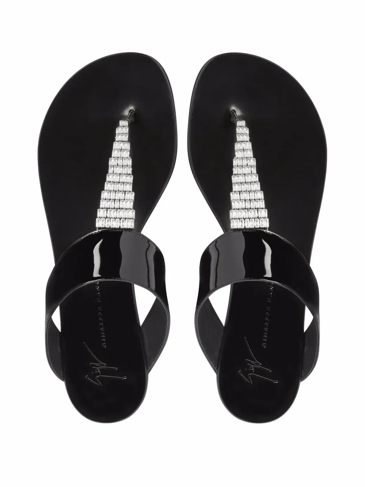 Giuseppe Zanotti クレタ フラットサンダル - 画像4