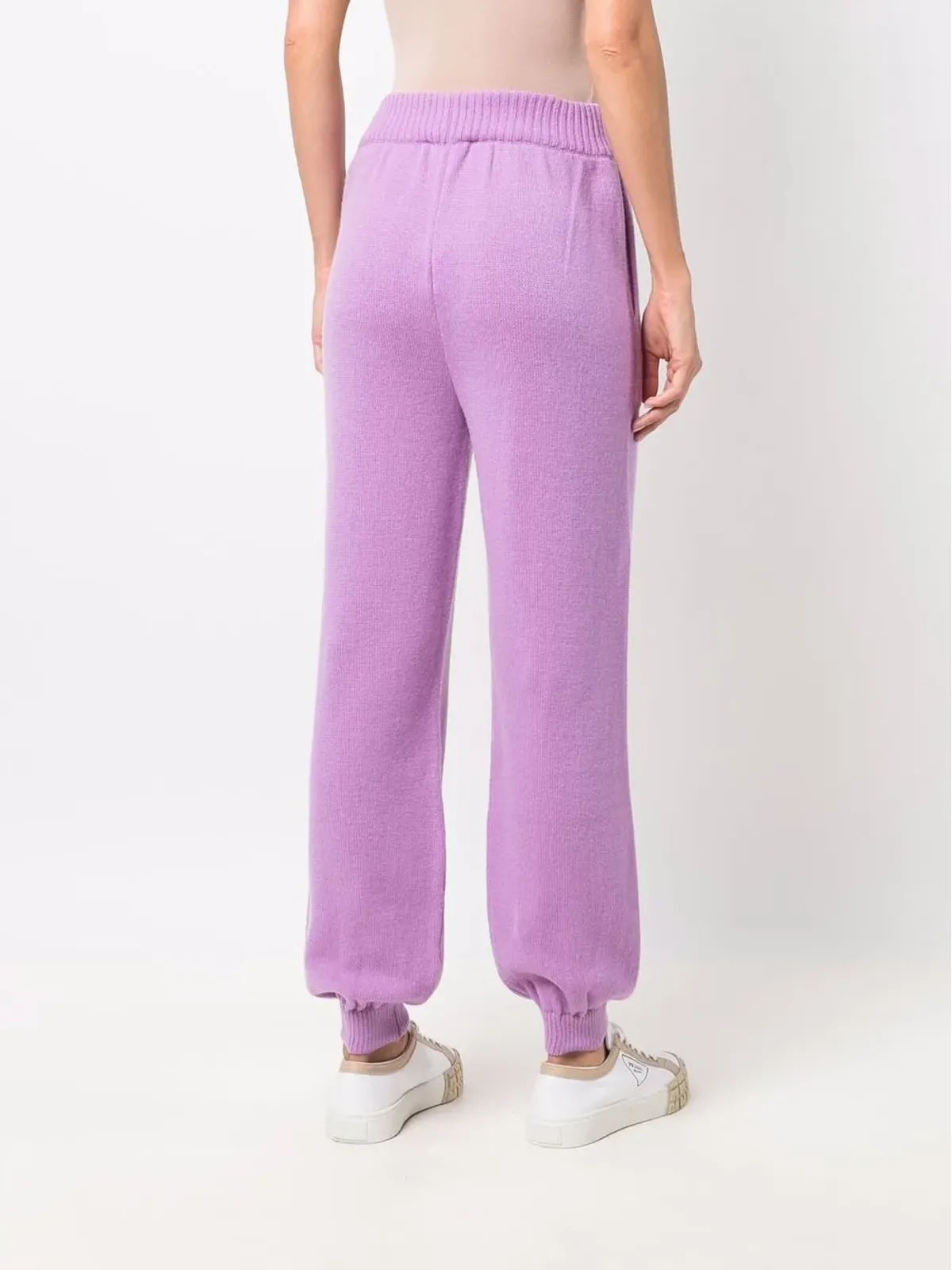MSGM メリノブレンド ニット トラックパンツ - 画像4