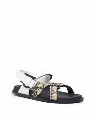 Ferragamo オープントゥバックル付きサンダル - サムネイル2