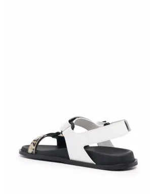 Ferragamo オープントゥバックル付きサンダル - サムネイル3