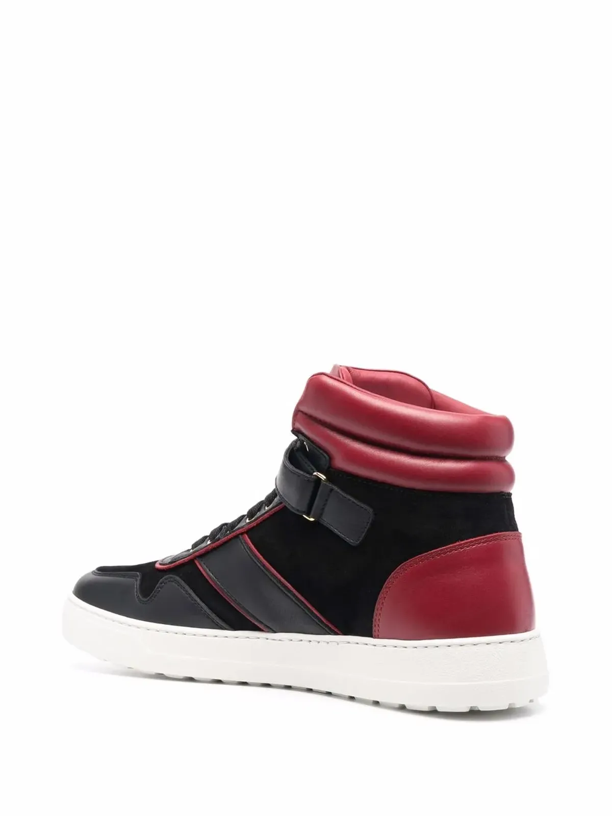 Ferragamo ガンチーニ ハイトップスニーカー レッド - 画像3