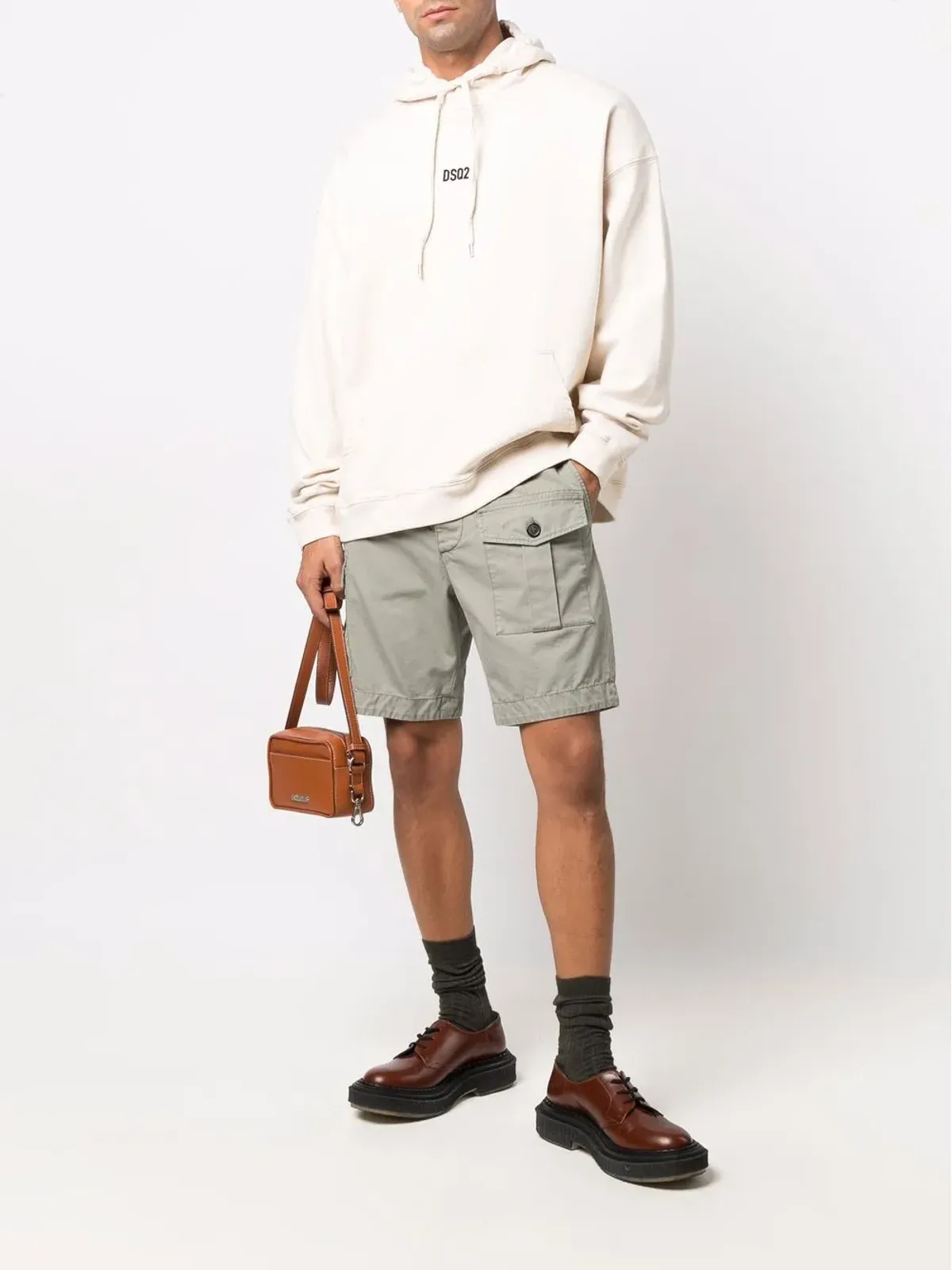 DSQUARED2 ロゴディテール パーカー - 画像2