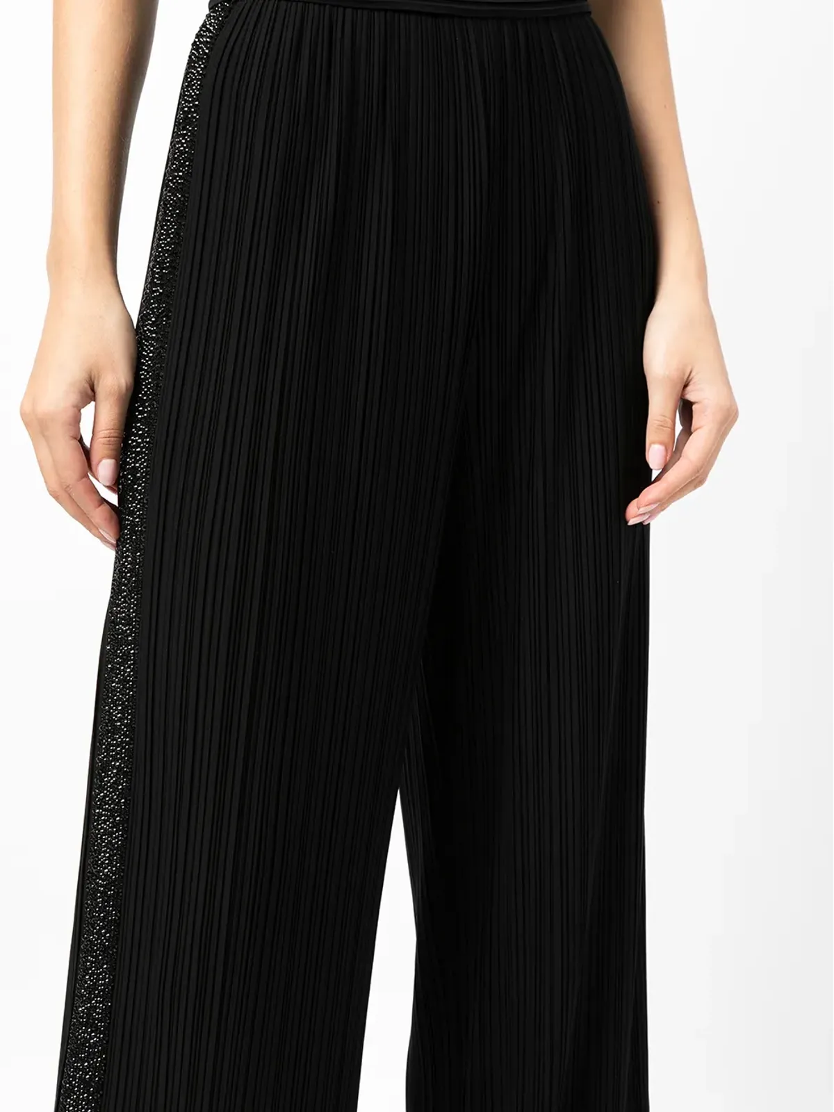 Giorgio Armani ハイウエストプリーツパンツ - 画像5