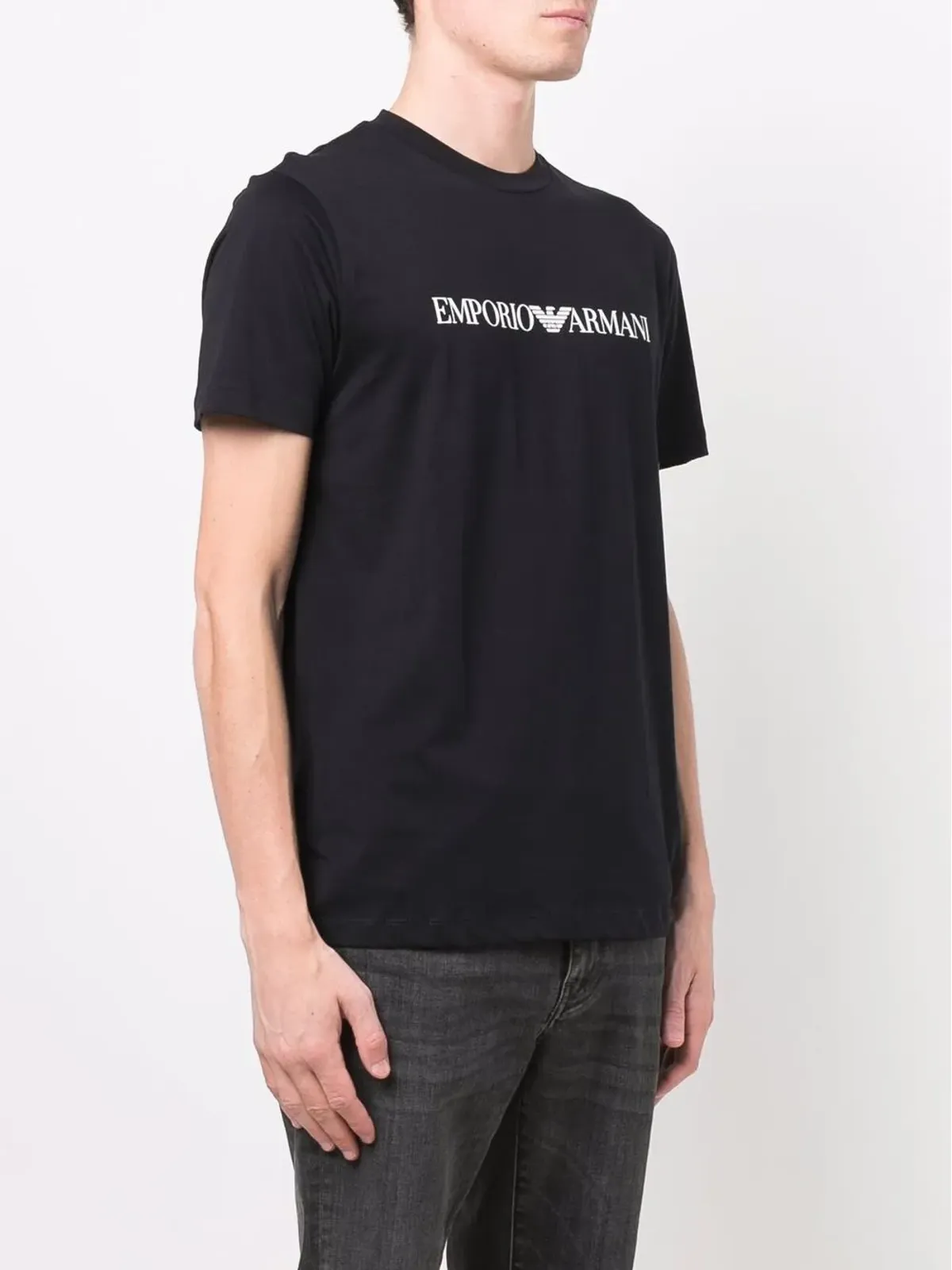 Emporio Armani ロゴプリント Tシャツ - 画像3