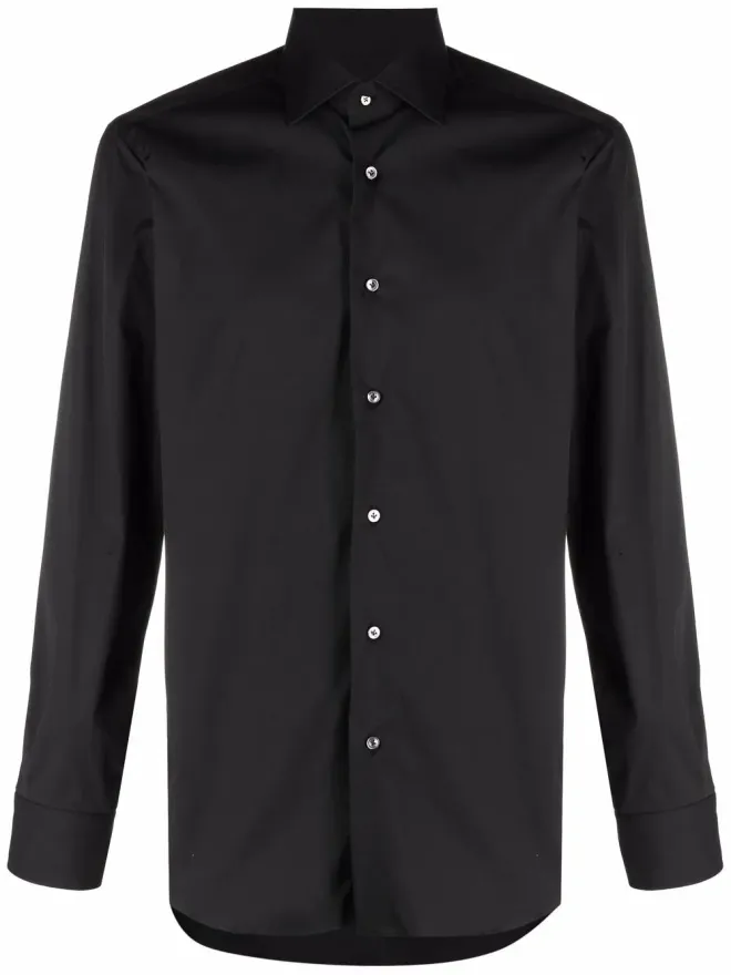 Barba Barba 長袖ポプリンシャツの商品画像