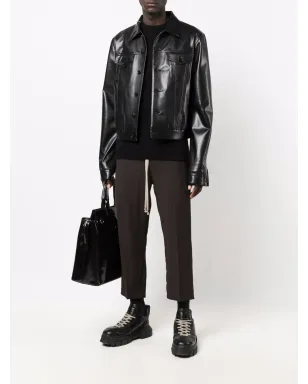 Rick Owens クルーネック リブトリム ジャンパー - サムネイル2