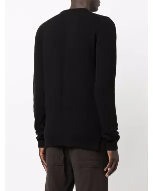 Rick Owens クルーネック リブトリム ジャンパー - サムネイル4