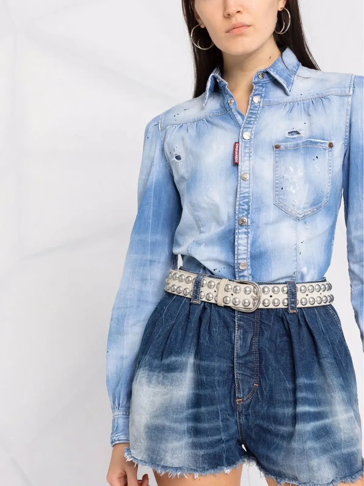 DSQUARED2 ツートーン・デニム・プレイスーツ - 画像5