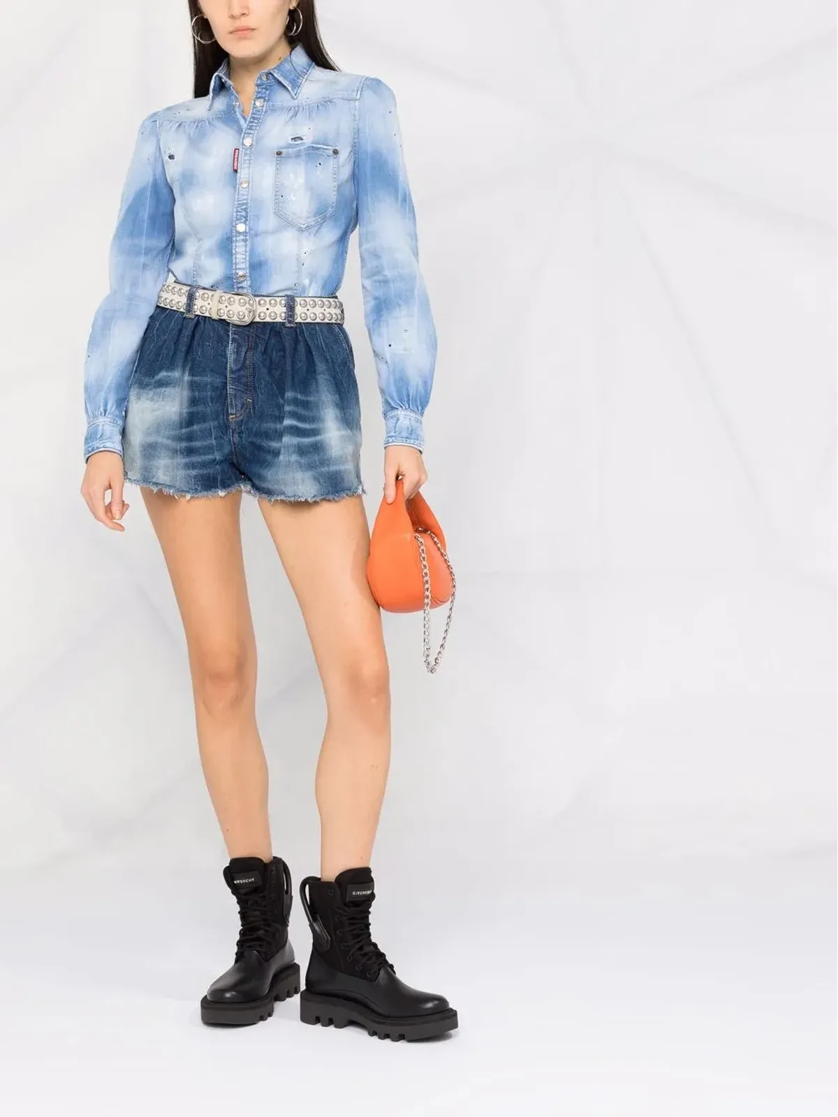 DSQUARED2 ツートーン・デニム・プレイスーツ - 画像2