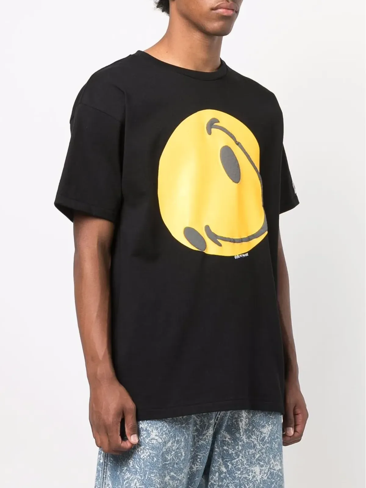 Readymade グラフィックプリント コットンTシャツ ブラック - 画像4
