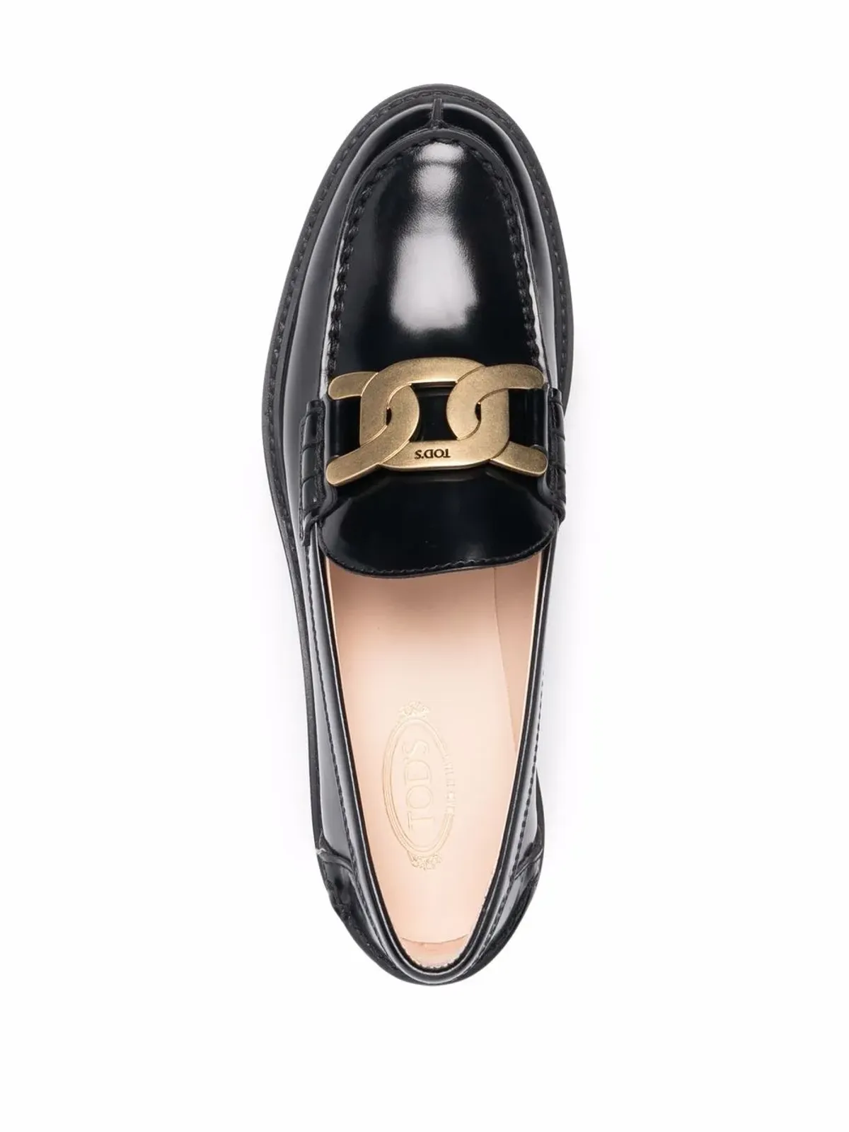 Tod's チェーンプレート ローファー - 画像4
