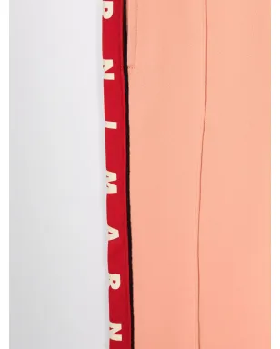 Marni Kids ロゴプリント トラックパンツ - サムネイル3