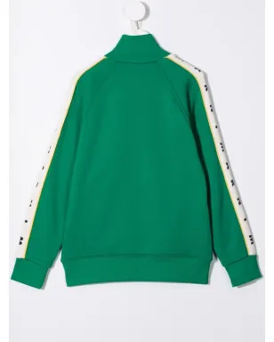 Marni Kids ロゴトリム ボンバージャケット - サムネイル2