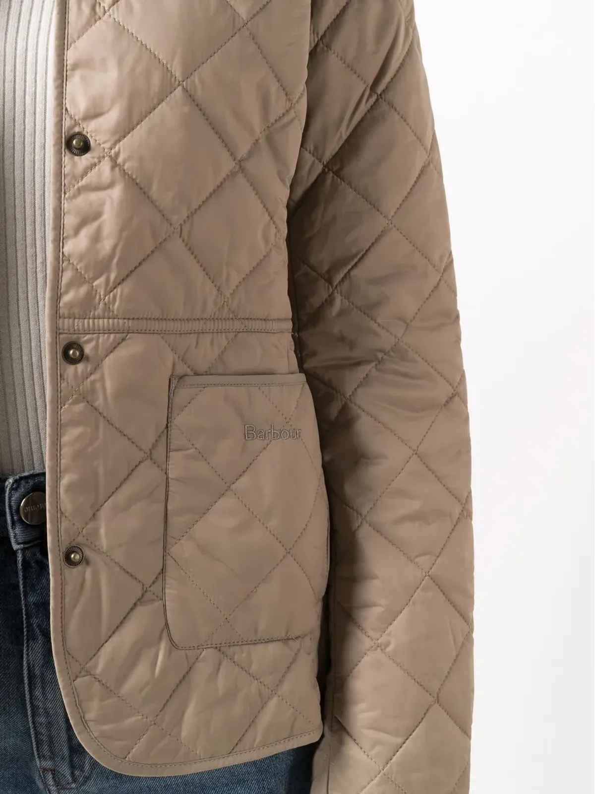 Barbour デヴェロン キルテッド ジャケット - 画像5