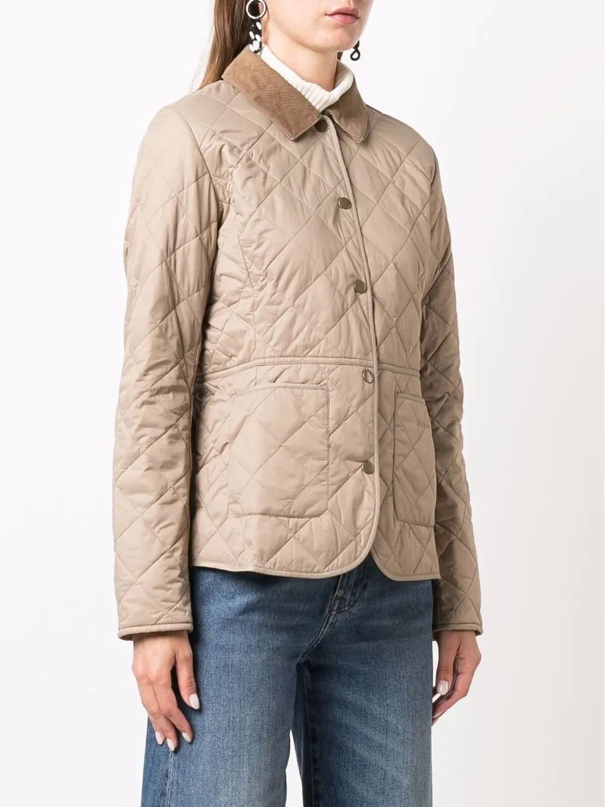 Barbour デヴェロン キルテッド ジャケット - 画像3