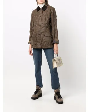 Barbour Beadnell waxed jacket - Brown - サムネイル2