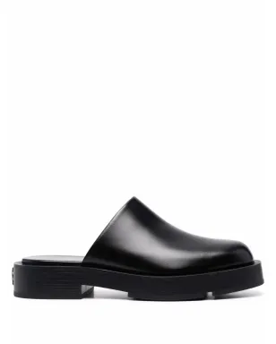 Givenchy ロゴプレート ブロックヒール ミュール - サムネイル1