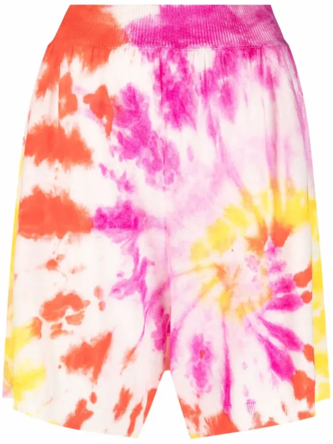 Stella McCartney Stella McCartney タイダイコットンショーツの商品画像
