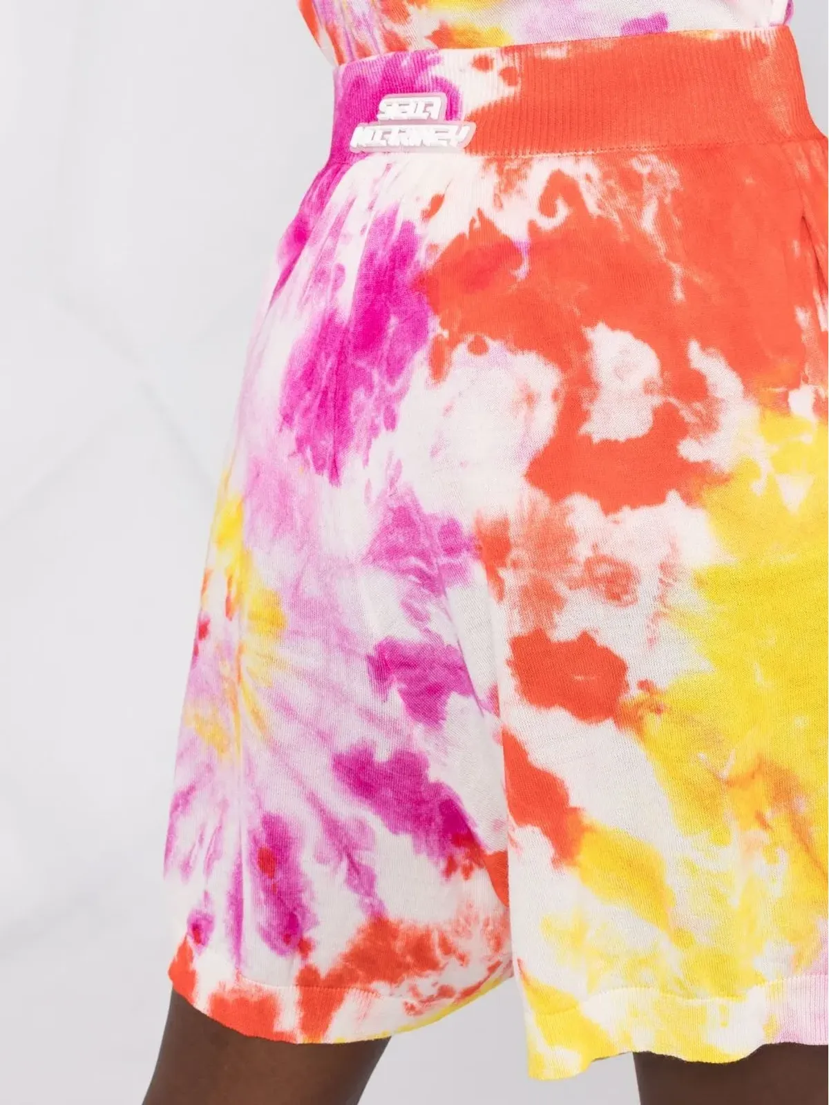 Stella McCartney タイダイコットンショーツ - 画像3