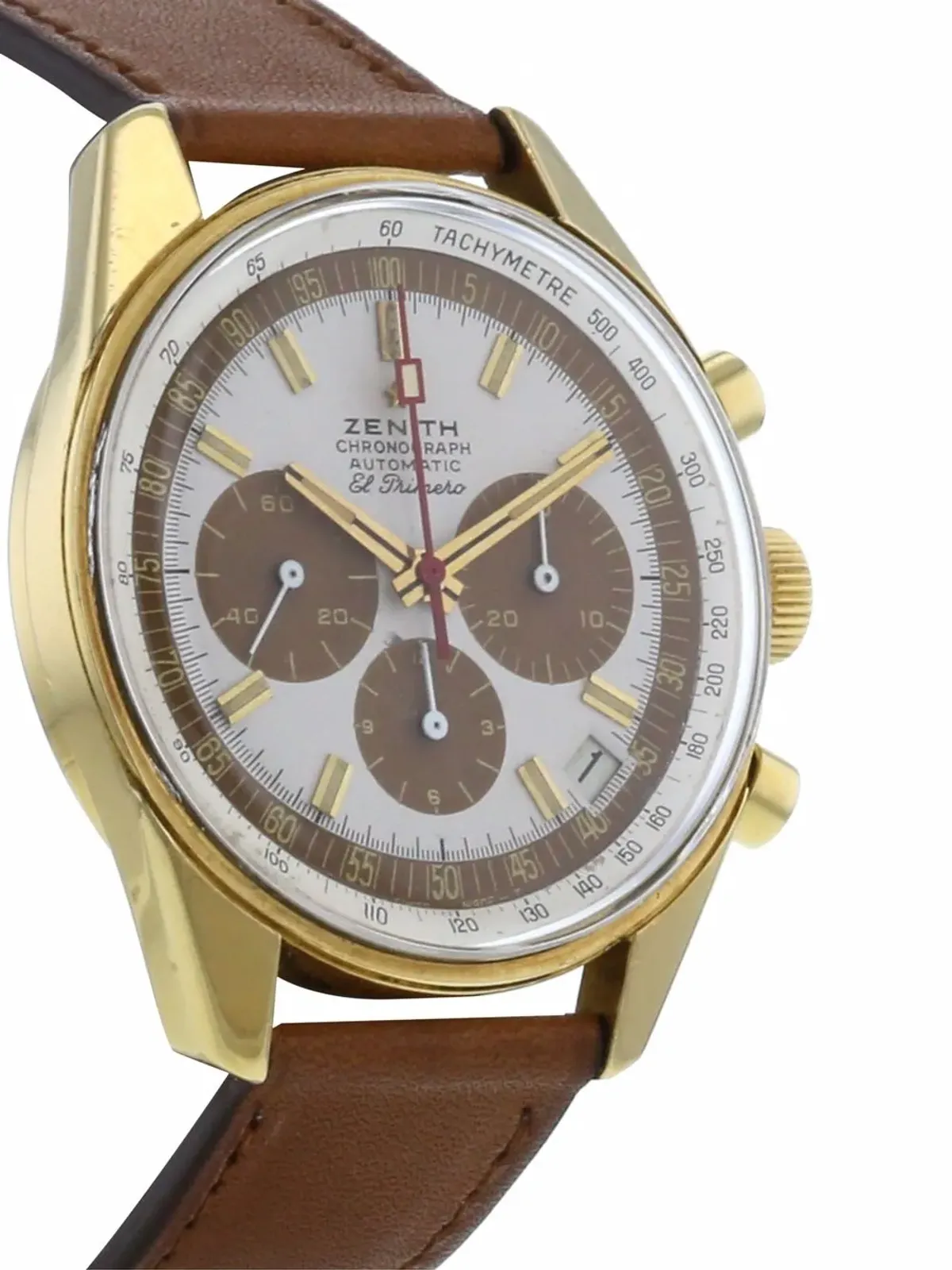 Zenith エルプリメロ クロノグラフ ウォッチ 1970年製 ビンテージ - 画像4