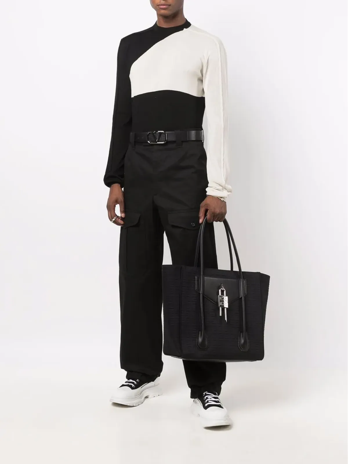 Alexander McQueen フラップポケット付きコットンパンツ - 画像2