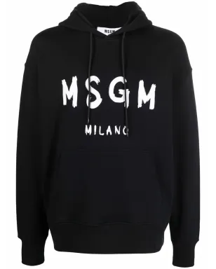 MSGM ロゴプリント フーディー - サムネイル1