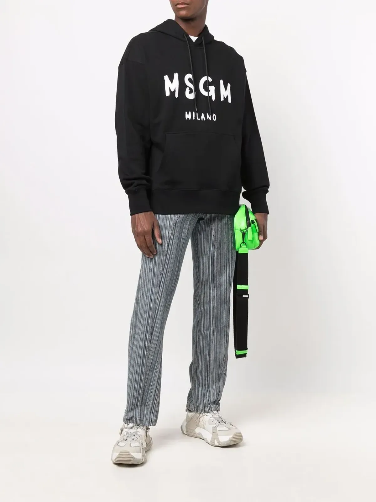 MSGM ロゴプリント フーディー - 画像2