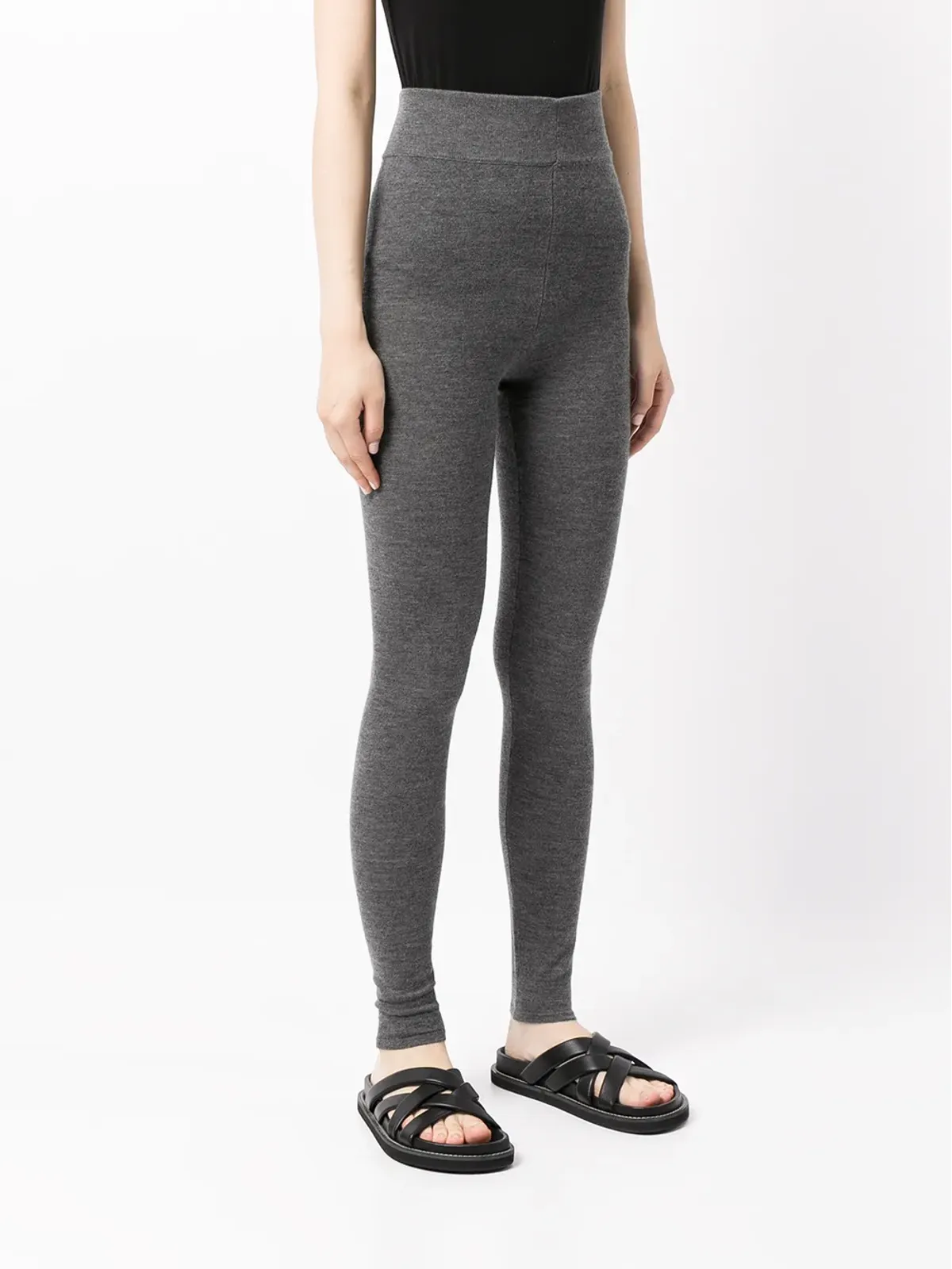 Cashmere In Love Tonya cashmere-knit leggings - 画像3