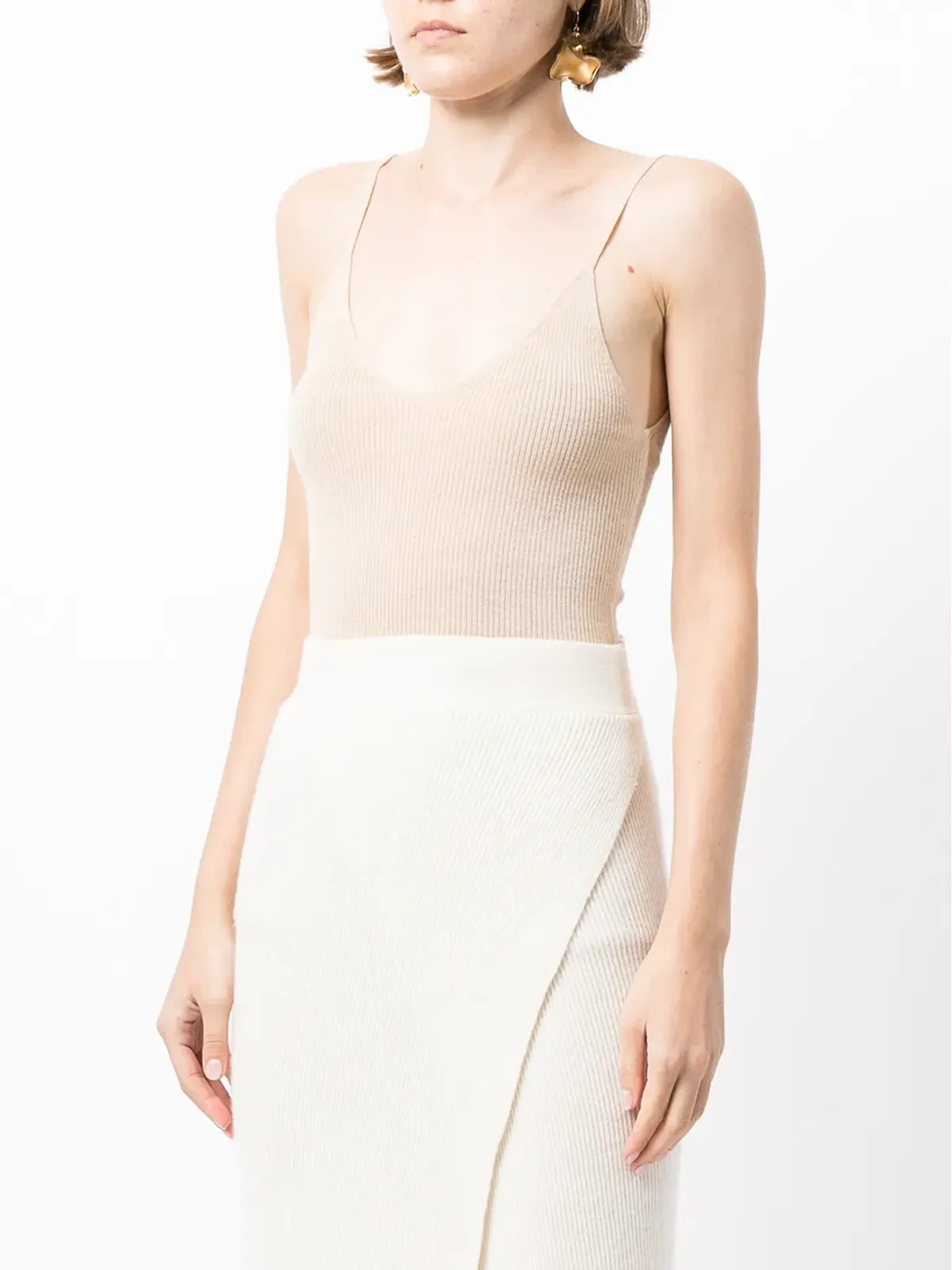Cashmere In Love Joniファインニットカシミヤボディスーツ - 画像3