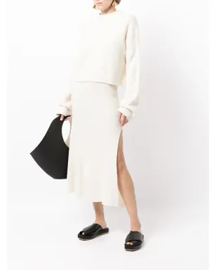 Cashmere In Love River A-line カシミヤスカート - サムネイル2