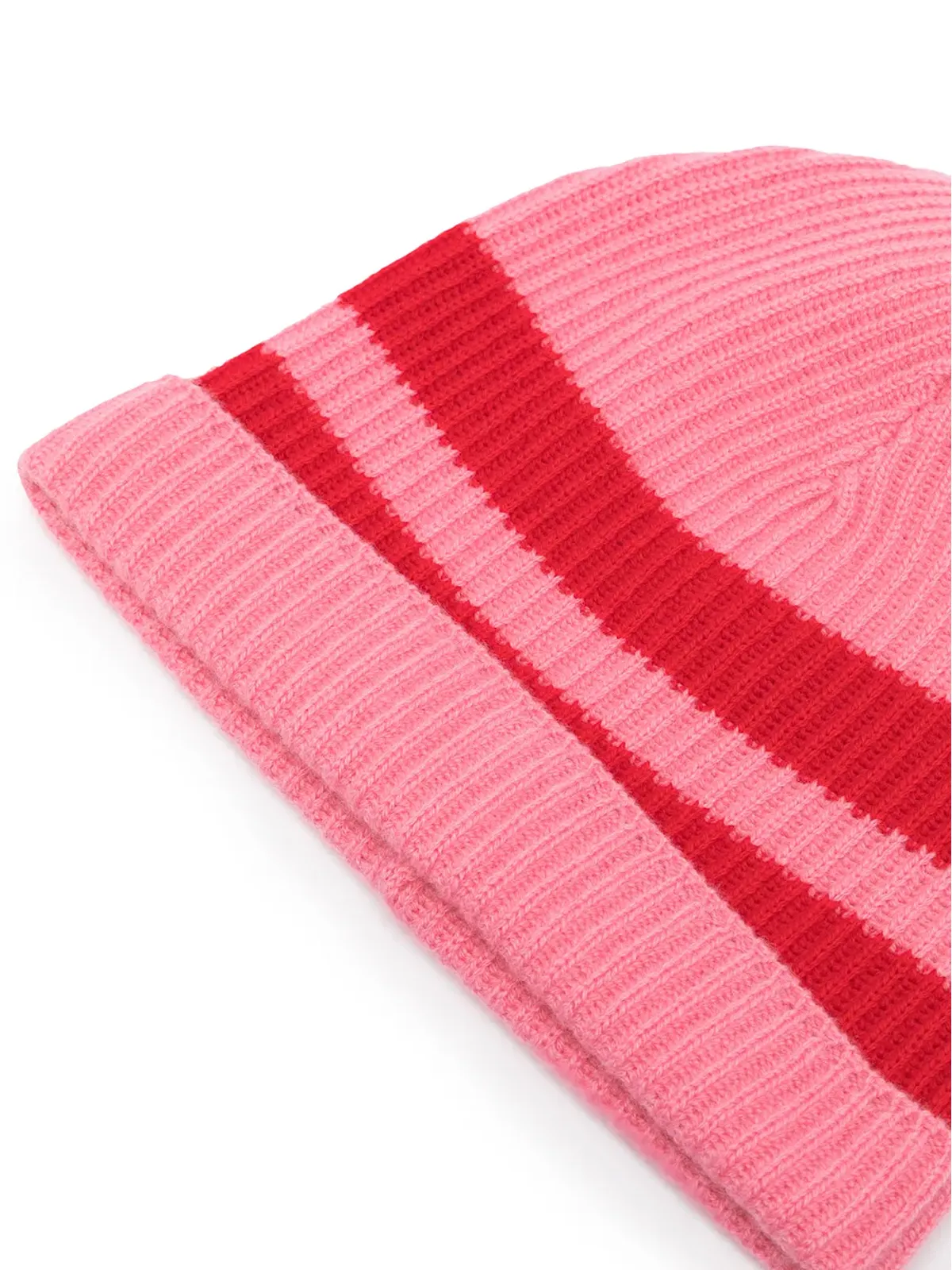Cashmere In Love Biaストライプニットビーニー - 画像2