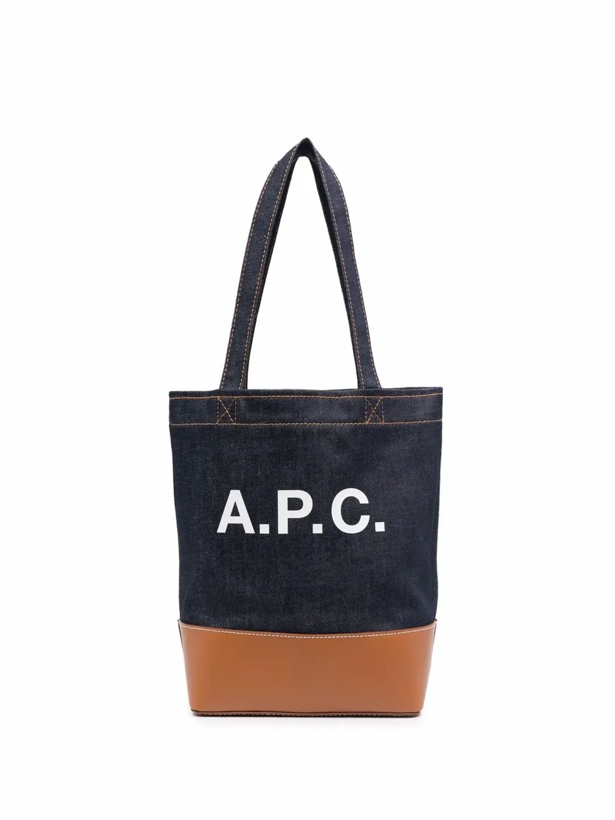 A.P.C. ロゴプリント トートバッグ - 画像1