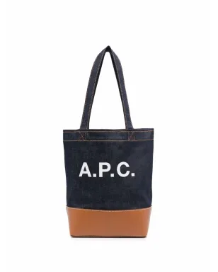 A.P.C. ロゴプリント トートバッグ - サムネイル1