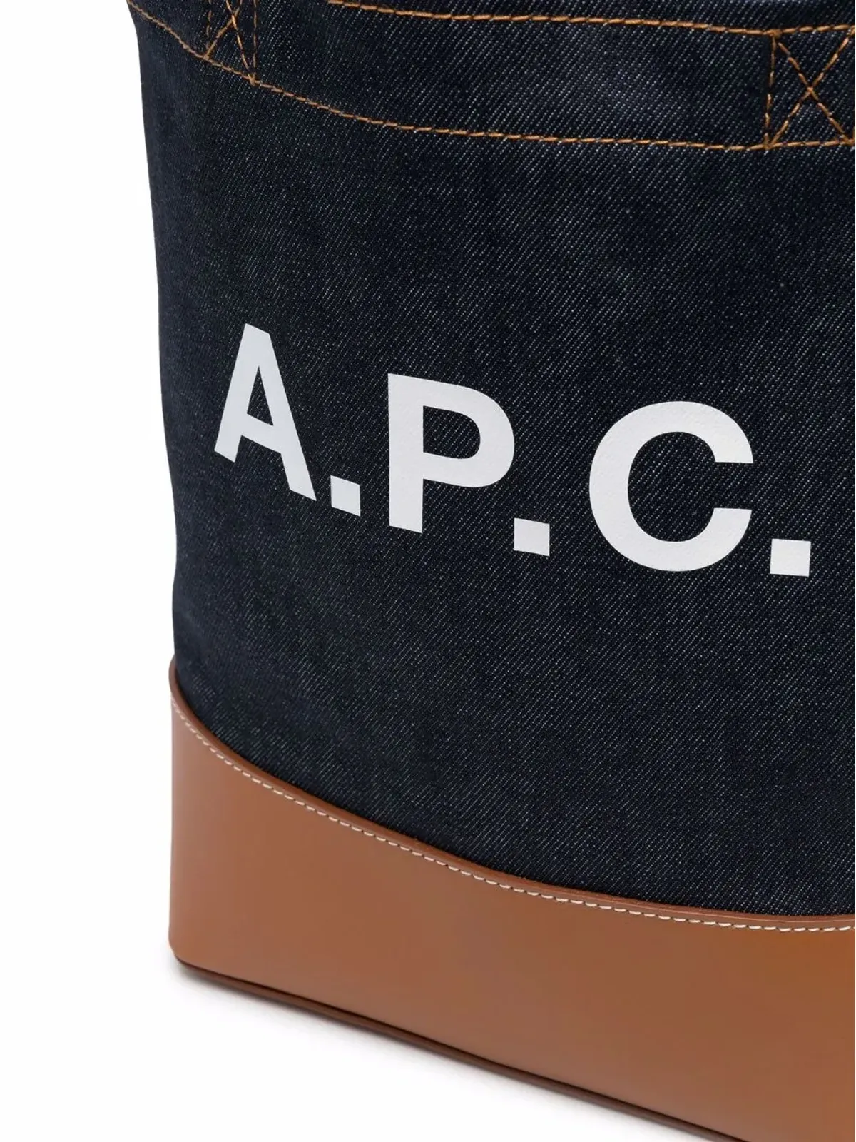 A.P.C. ロゴプリント トートバッグ - 画像4