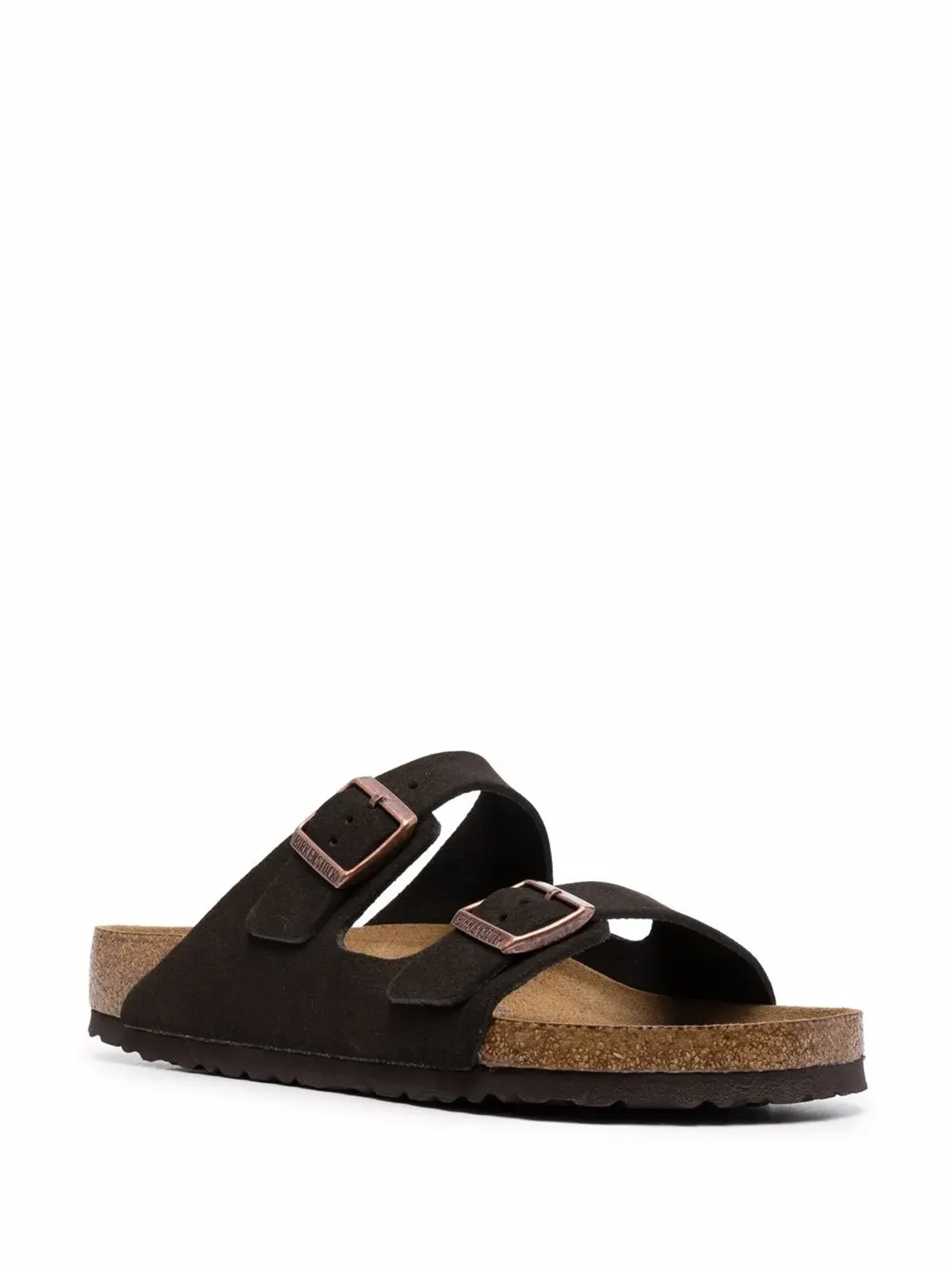 Birkenstock アリゾナ スリップオン スウェード サンダル - ブラウン - 画像2
