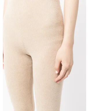 Cashmere In Love Cruz cashmere-knit leggings - Brown - サムネイル5