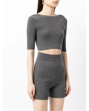 Cashmere In Love Liza オープンバック クロップトップ - サムネイル3