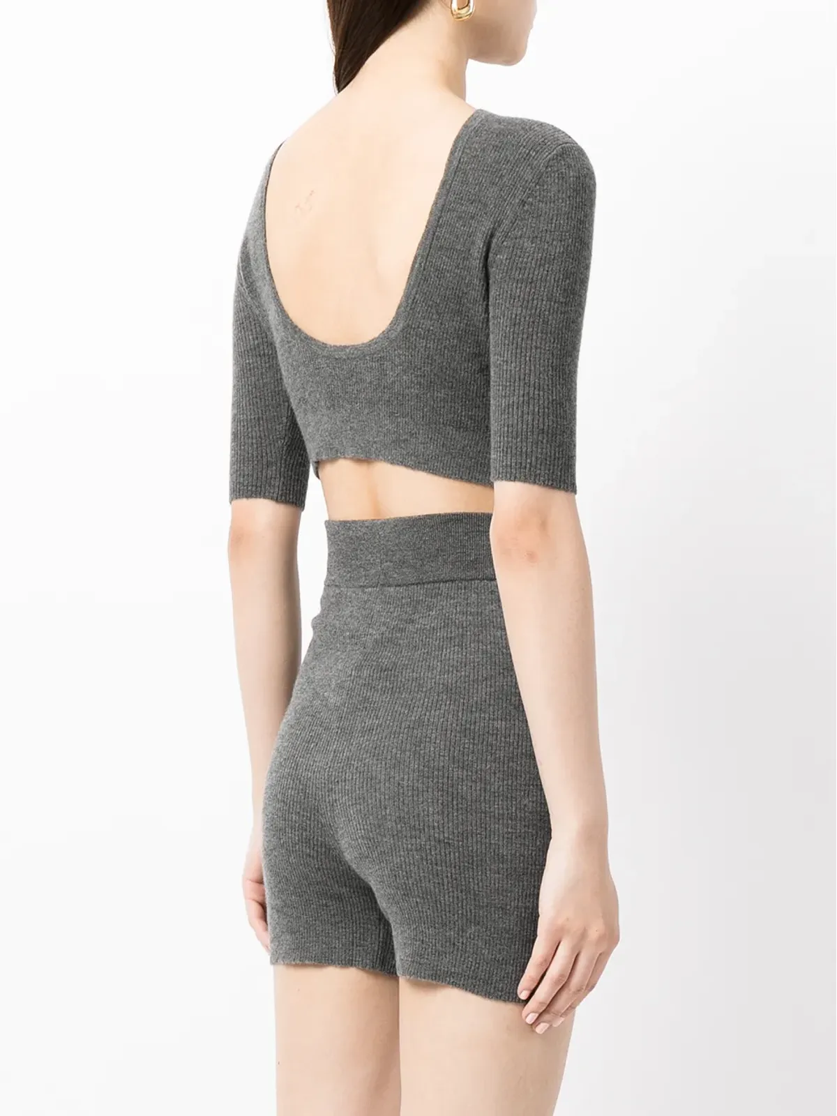 Cashmere In Love Liza オープンバック クロップトップ - 画像4