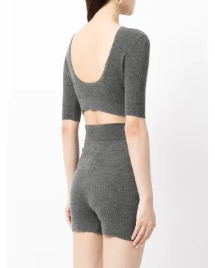Cashmere In Love Liza オープンバック クロップトップ - サムネイル4