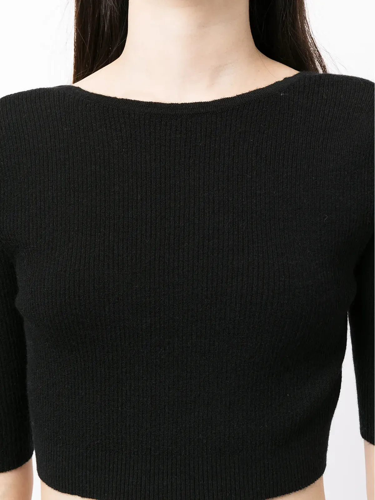 Cashmere In Love Liza スクープバック クロップトップ - 画像5