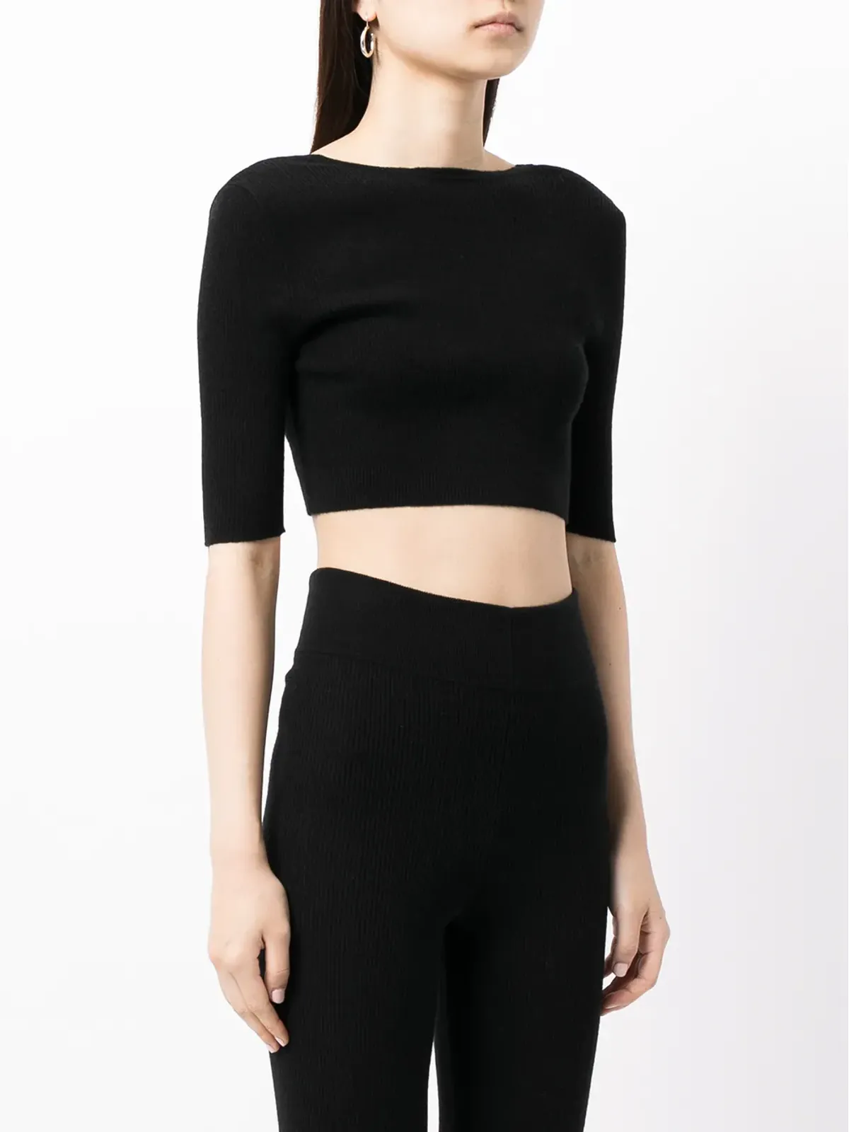 Cashmere In Love Liza スクープバック クロップトップ - 画像3