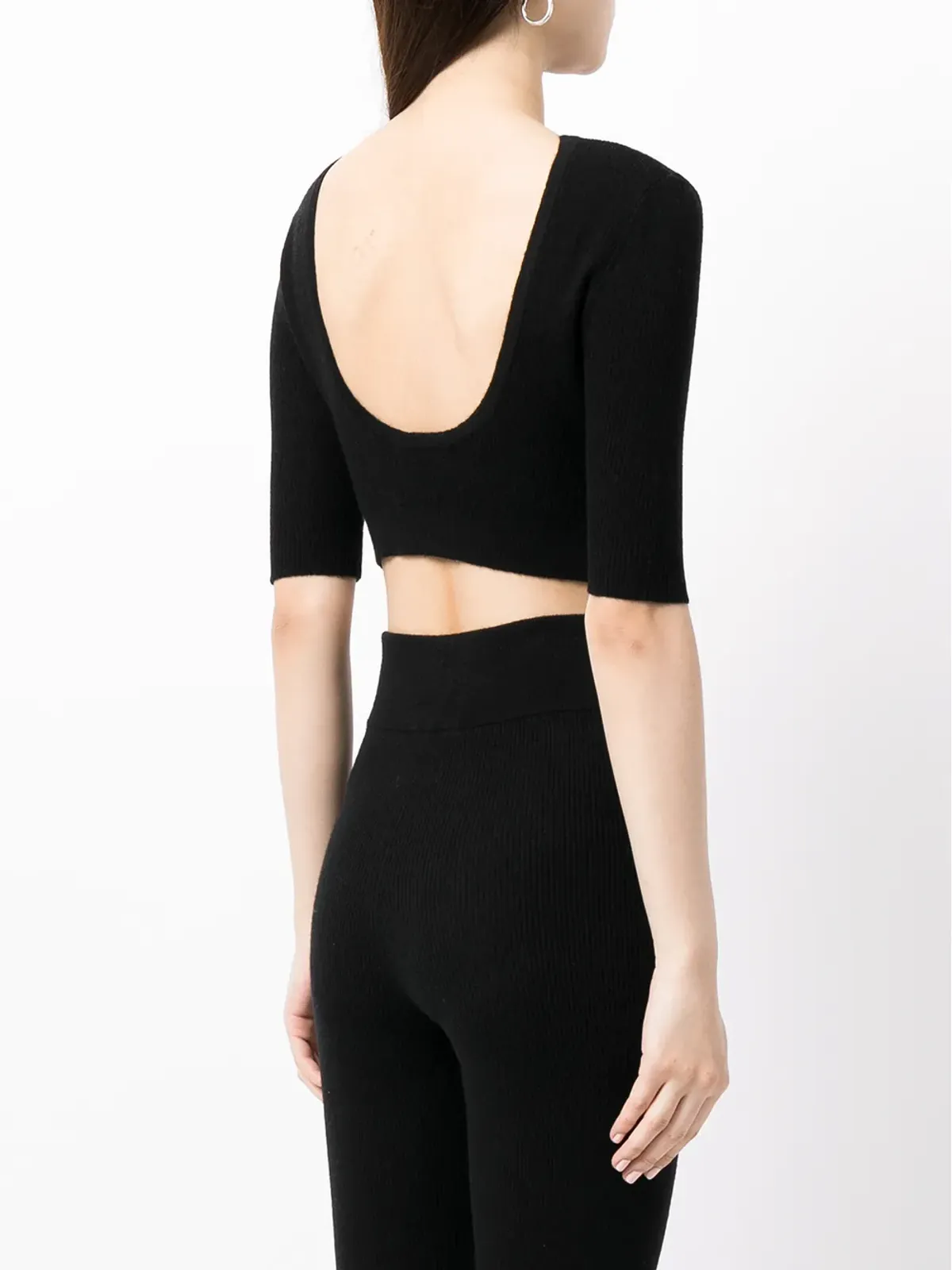 Cashmere In Love Liza スクープバック クロップトップ - 画像4