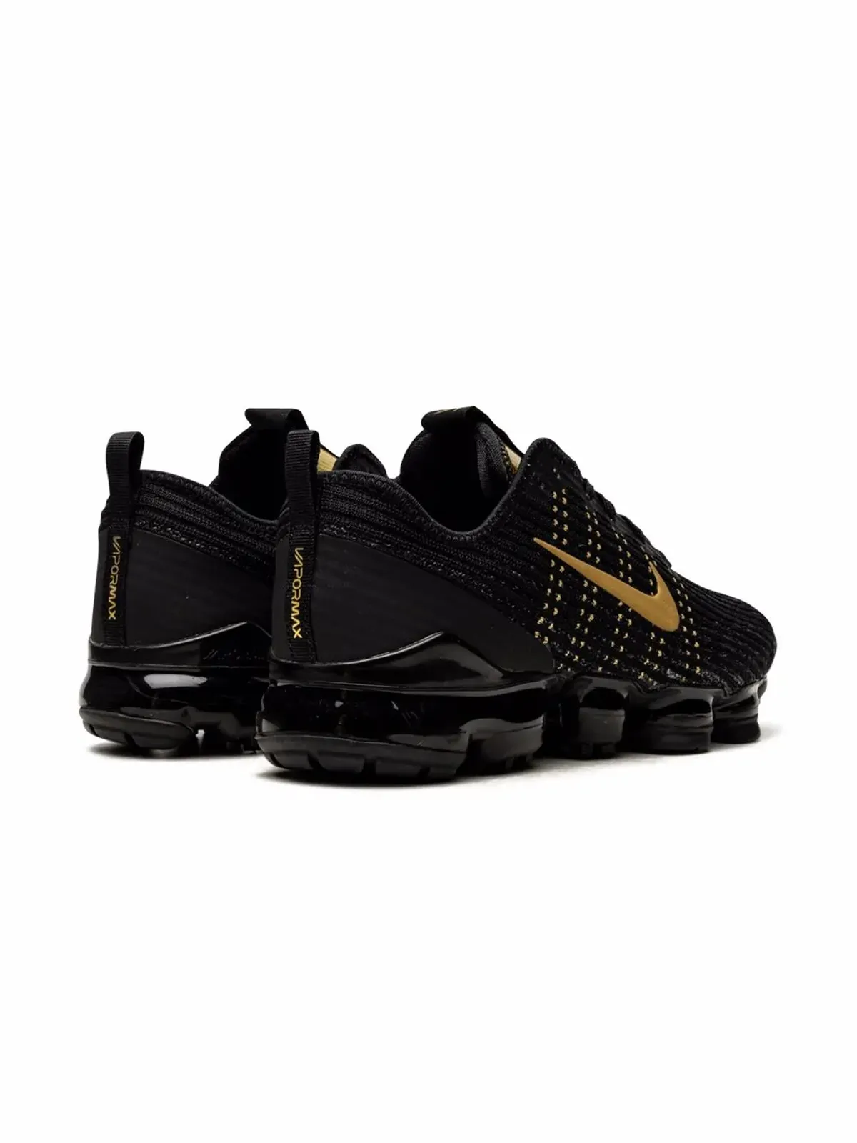 Nike Kids エア ヴァポマックス Flyknit 3 スニーカー - ブラック - 画像3