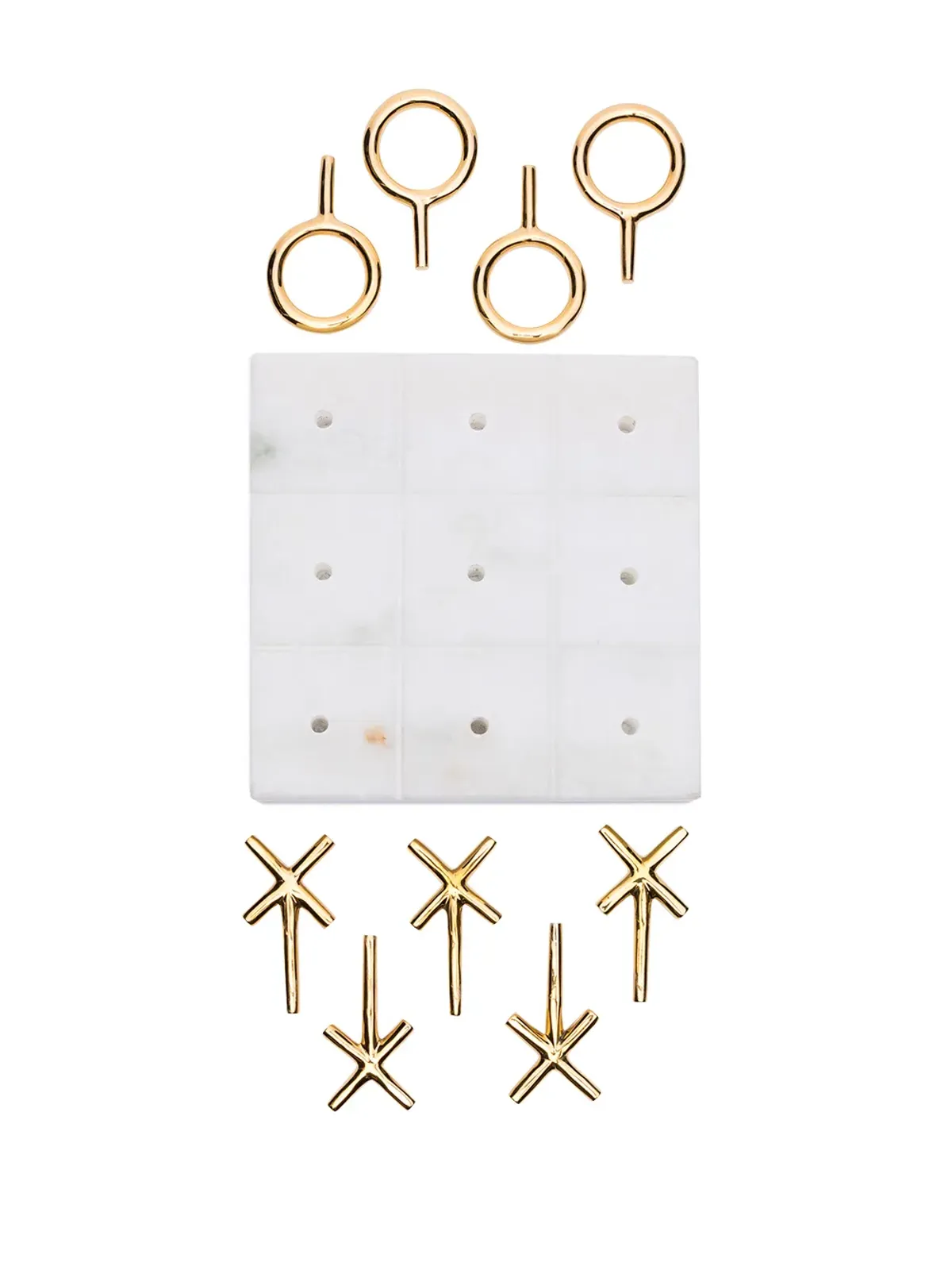 Jonathan Adler マーブル ティックタックトー セット - ニュートラル - 画像3