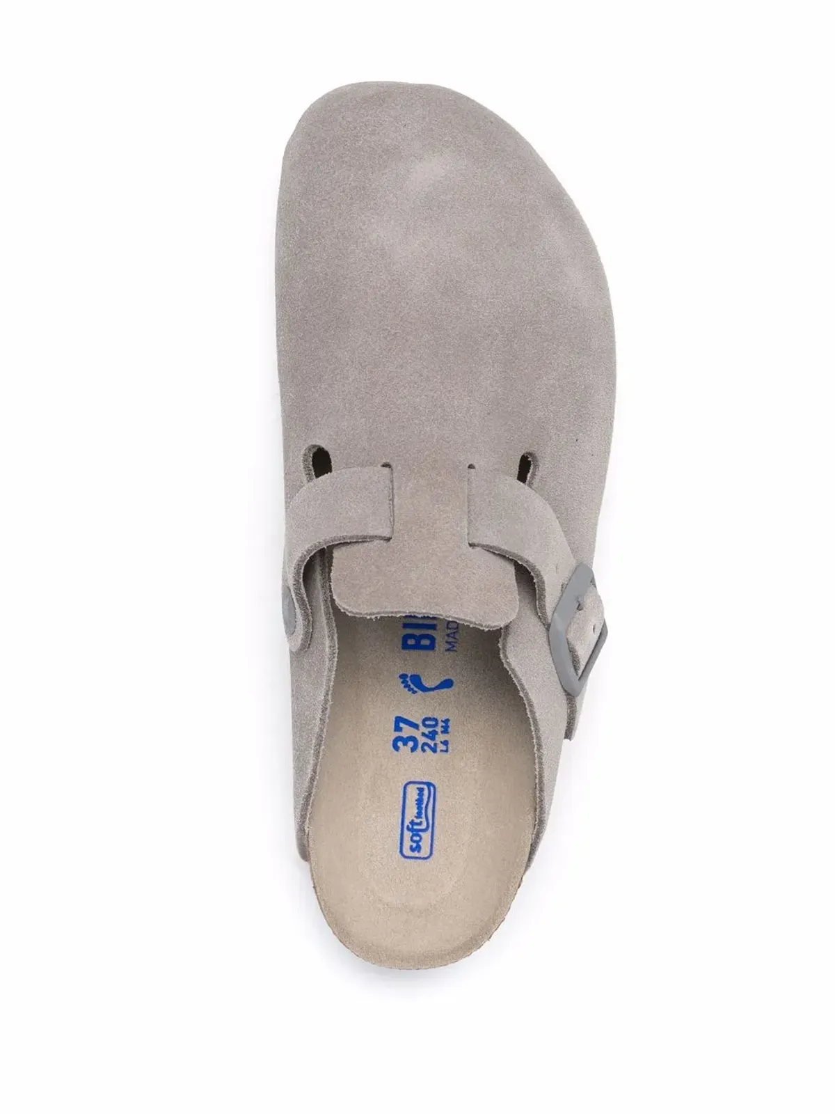 Birkenstock スリップオン スウェードミュール - 画像4